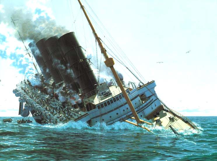 ship sinking